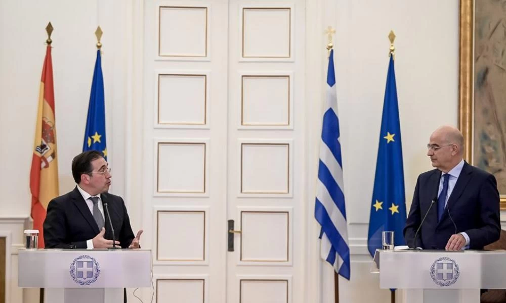 Ισπανός ΥΠΕΞ προς Δένδια: "Πάντοτε να είστε σίγουροι ότι θα σας υποστηρίζουμε"
